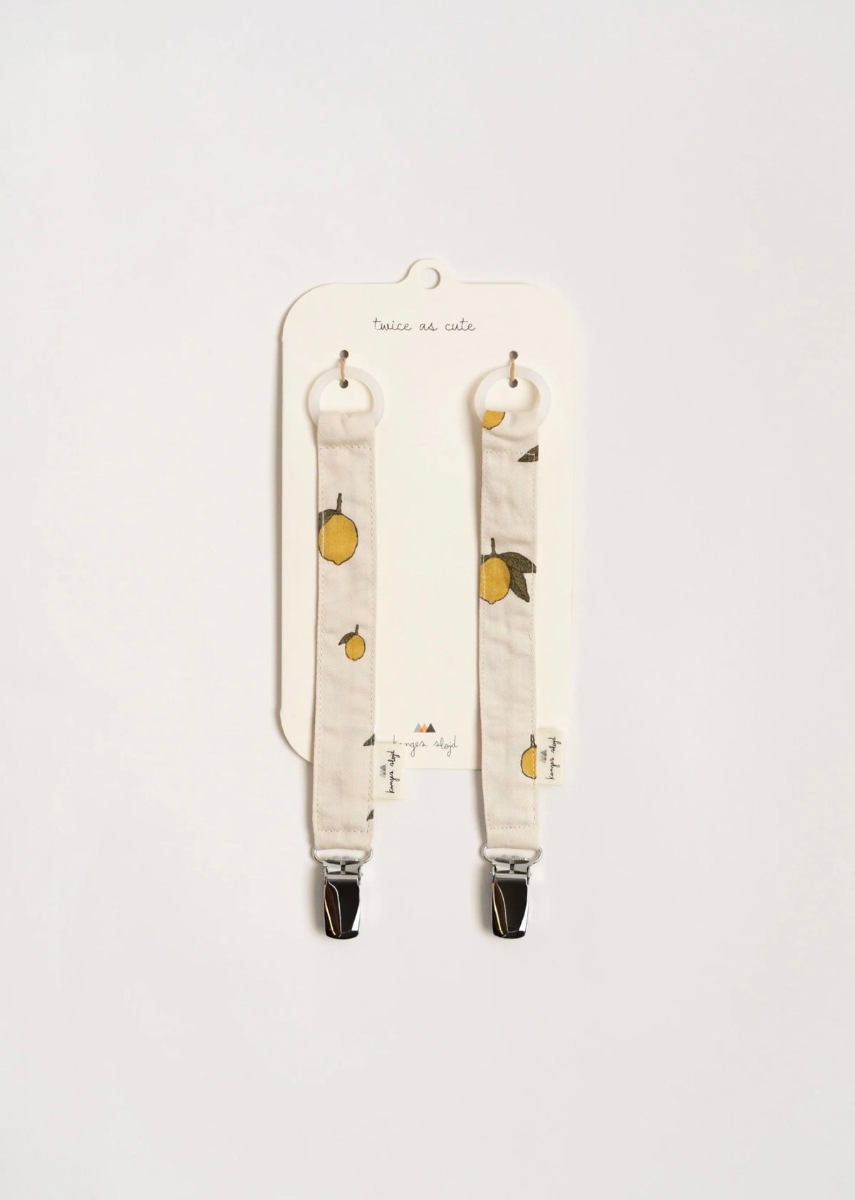 2 PACK PACIFIER STRAP