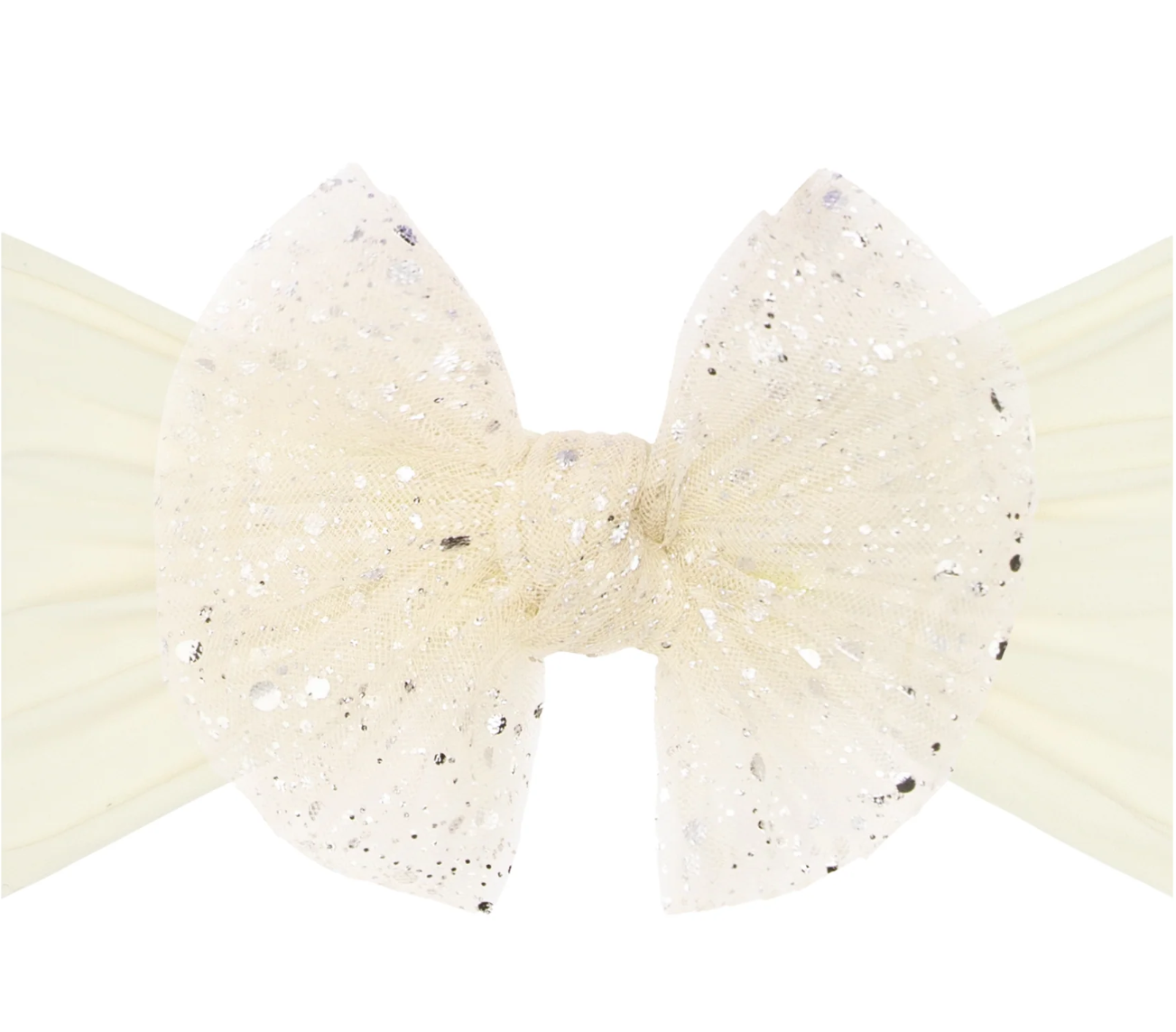 Baby Bling® - Tulle FAB® soft nylon headband with tulle bow