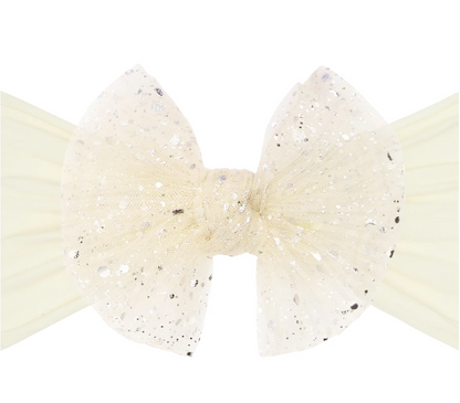 Baby Bling® - Tulle FAB® soft nylon headband with tulle bow