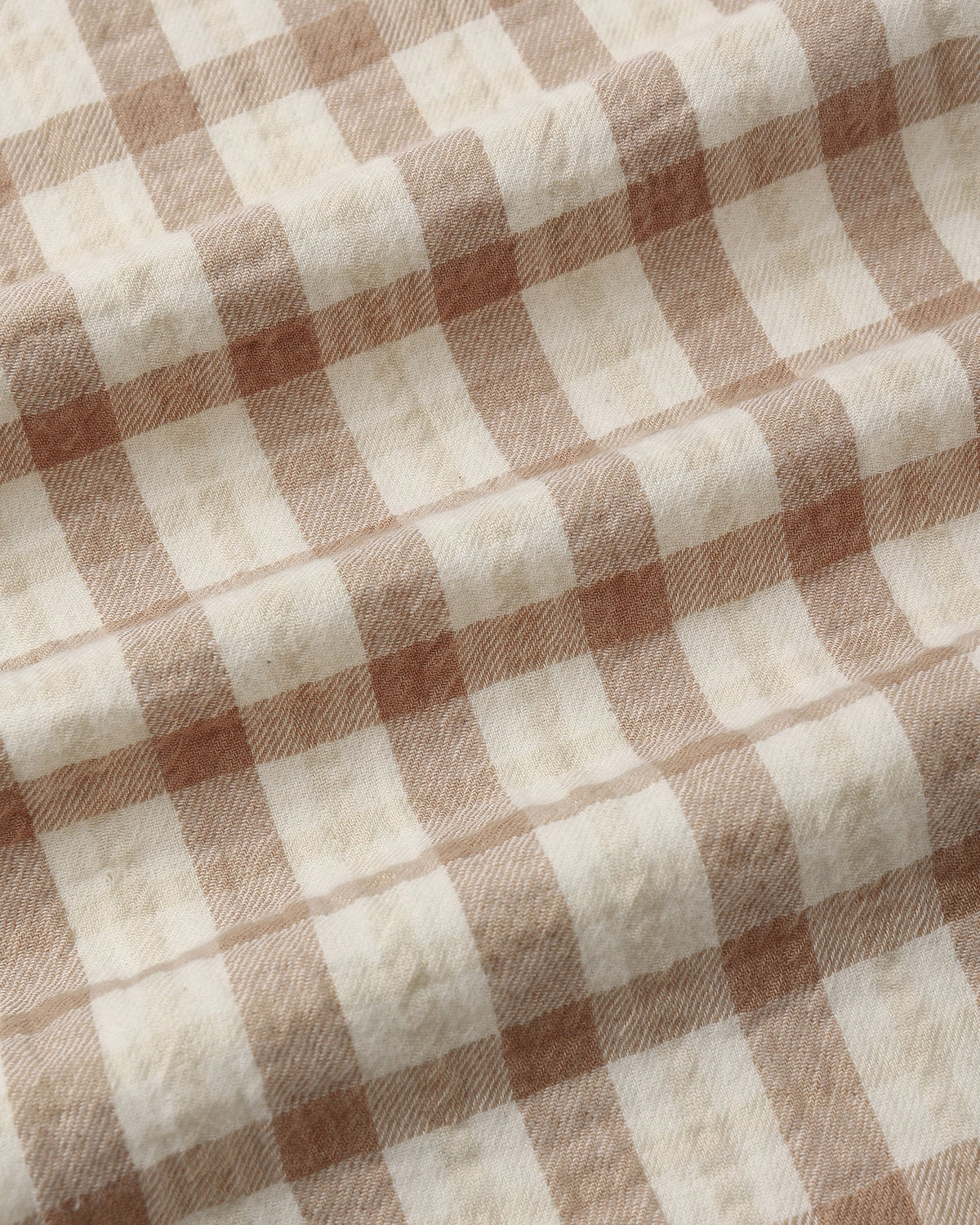 Quincy Mae Burp Cloth 2-Pack Woodland, Rustic Plaid