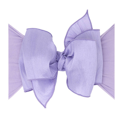 Baby Bling® Faux Silk Big Classic Bow on soft nylon headband