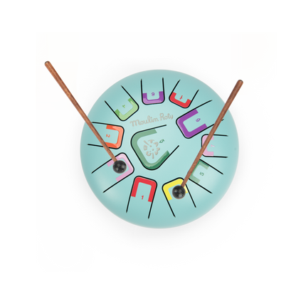 Tongue Drum L (Light Blue)