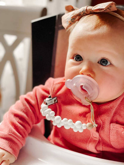Ali+Oli Silicone Pacifier Clip