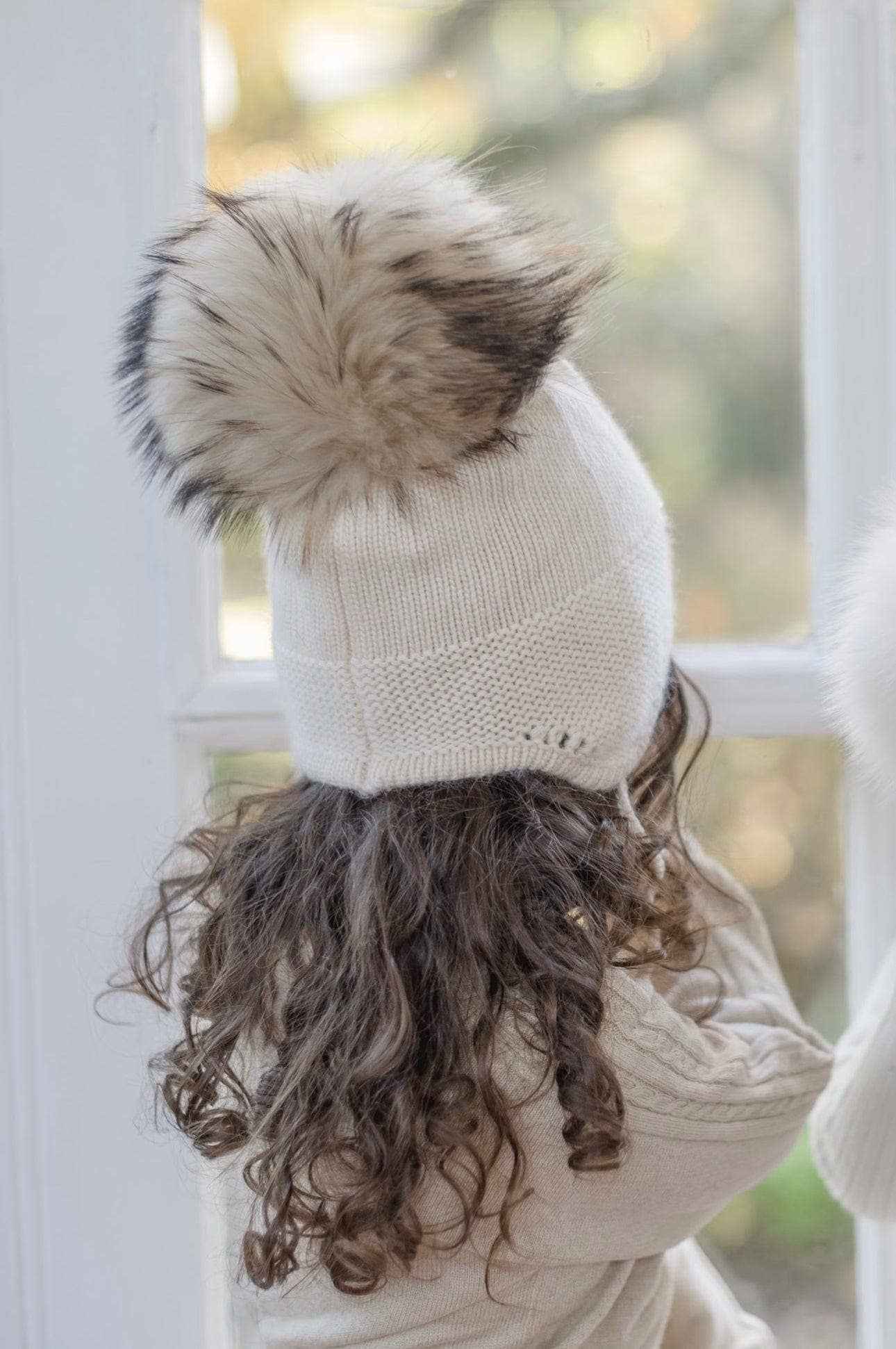 Petite Maison Kids. Cashmere Aviator Hat