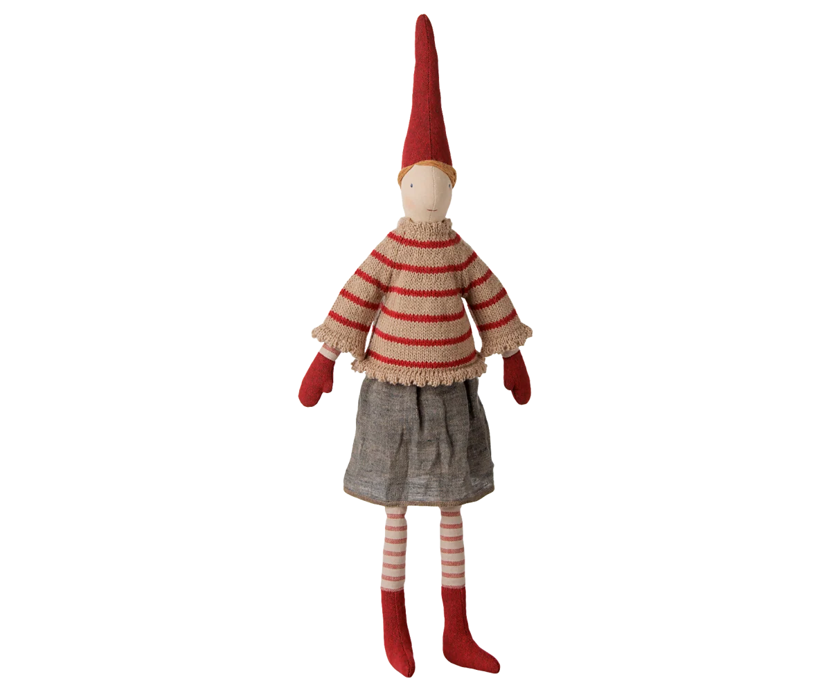 Pixy, Size 3 - Girl Striped Knitted Sweater