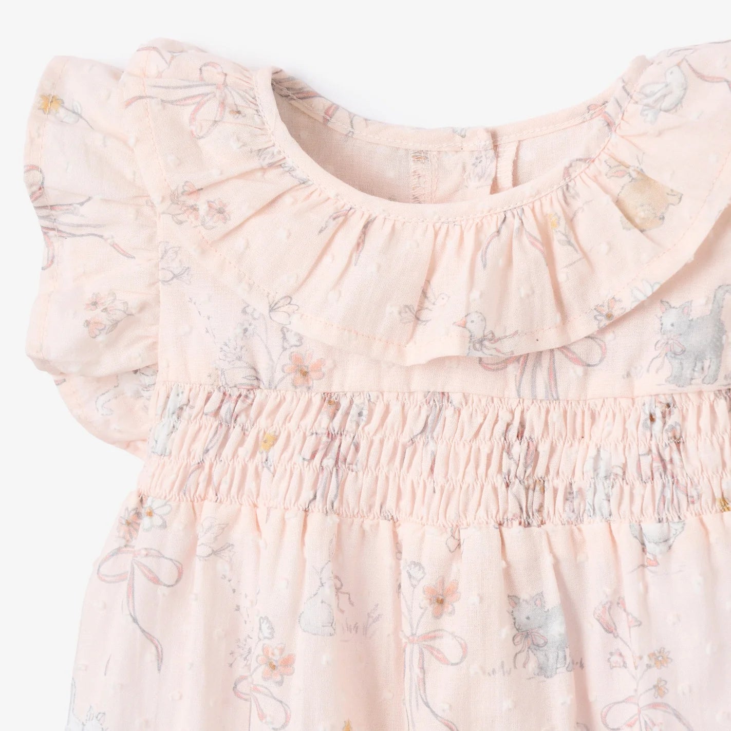 FLEUR DE PROVENCE SMOCKED BUBBLE