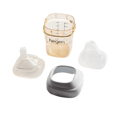 HEGEN PCTO™ 150ML/5OZ FEEDING BOTTLE PPSU WITH SLOW FLOW NIPPLE (1 TO 3 MONTHS)