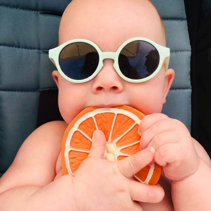Clementino the Orange Natural Rubber Baby Teether