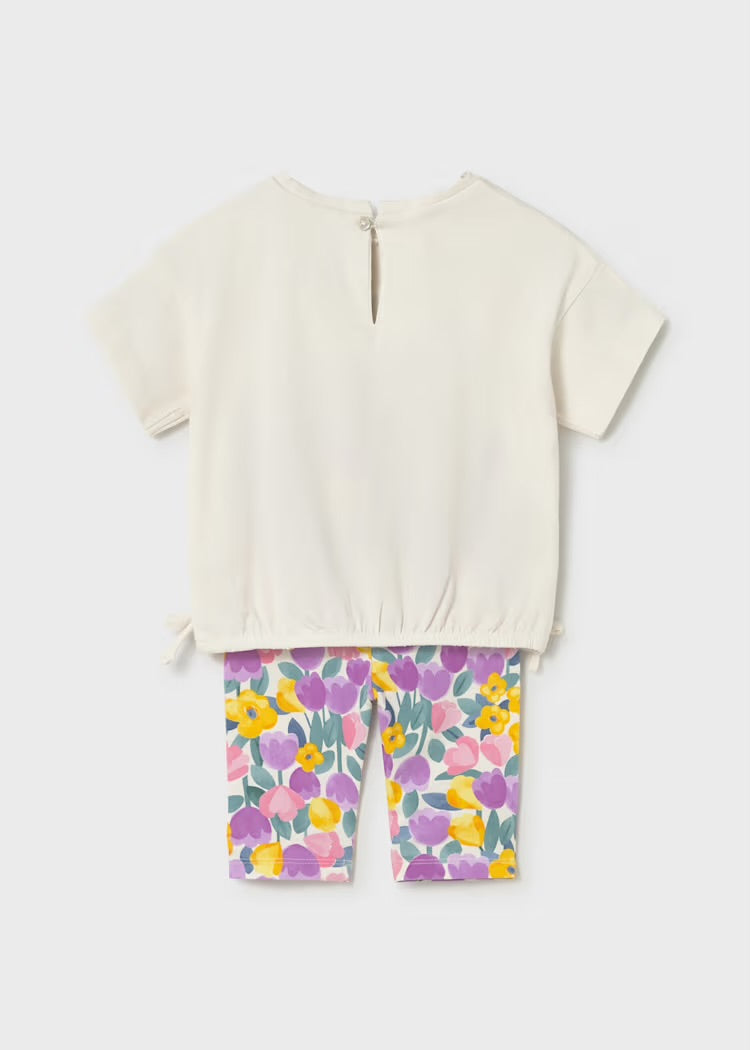 Baby Printed Leggings and T-shirt Set 1753