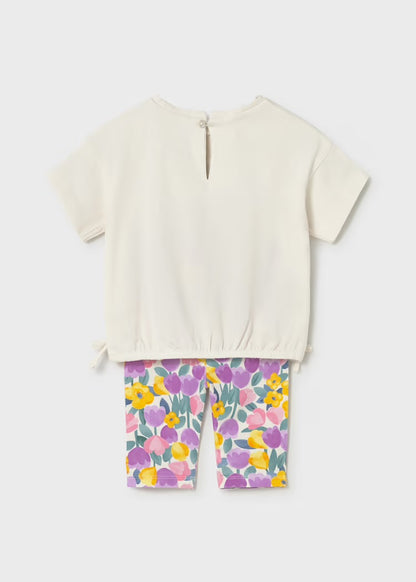 Baby Printed Leggings and T-shirt Set 1753