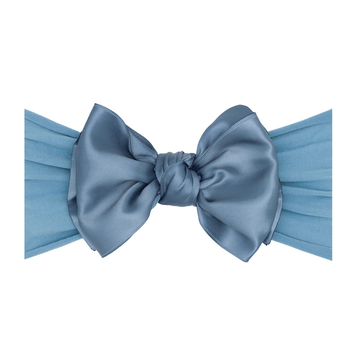 Baby Bling® - Satin FAB® soft nylon headband with satin bow