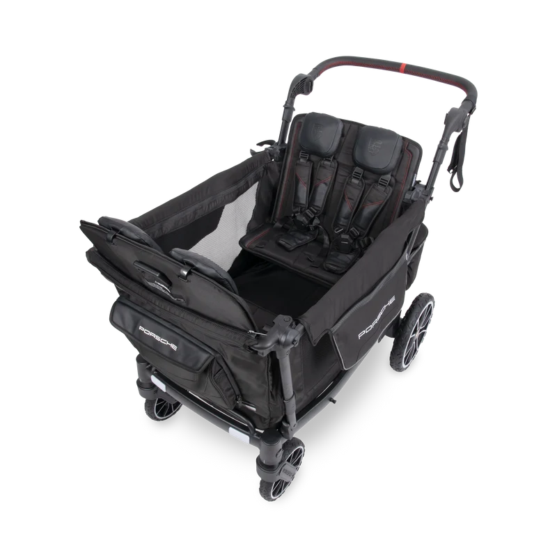 L4 Porsche Quad Stroller Wagon (Electric) by Wonderfold