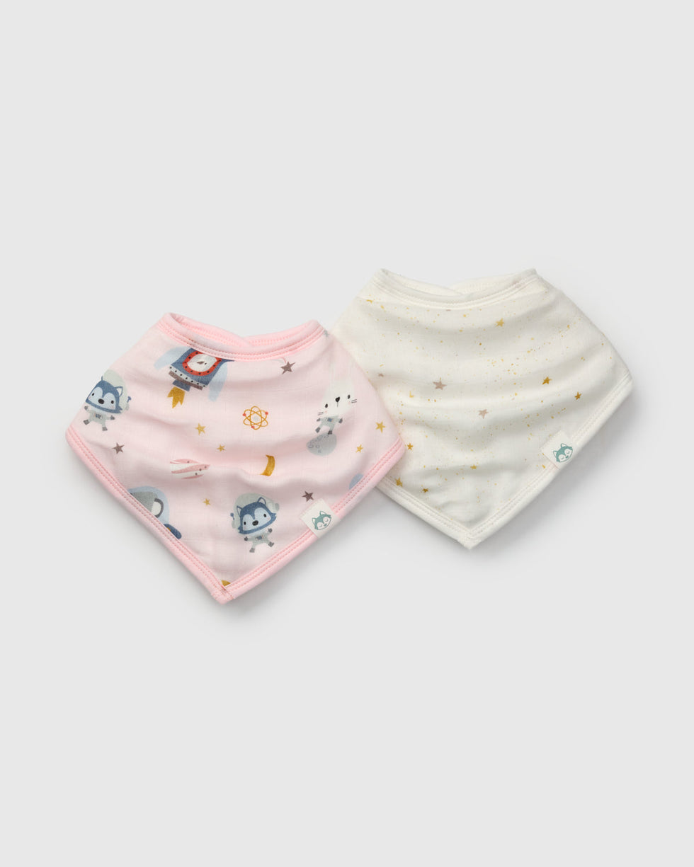 Loulou Lollipop Bandana Bib Set