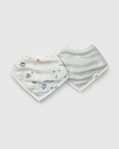 Loulou Lollipop Bandana Bib Set