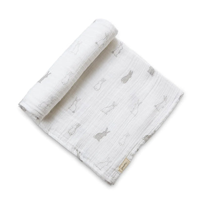 Organic Cotton Muslin Swaddle