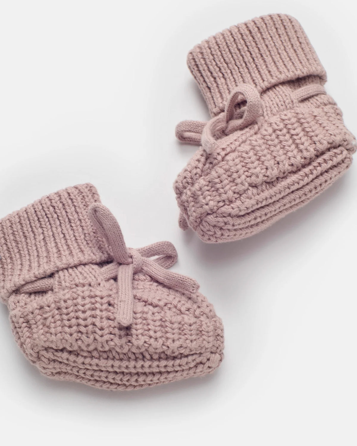 Bow Booties • Chunky Ash Rose
