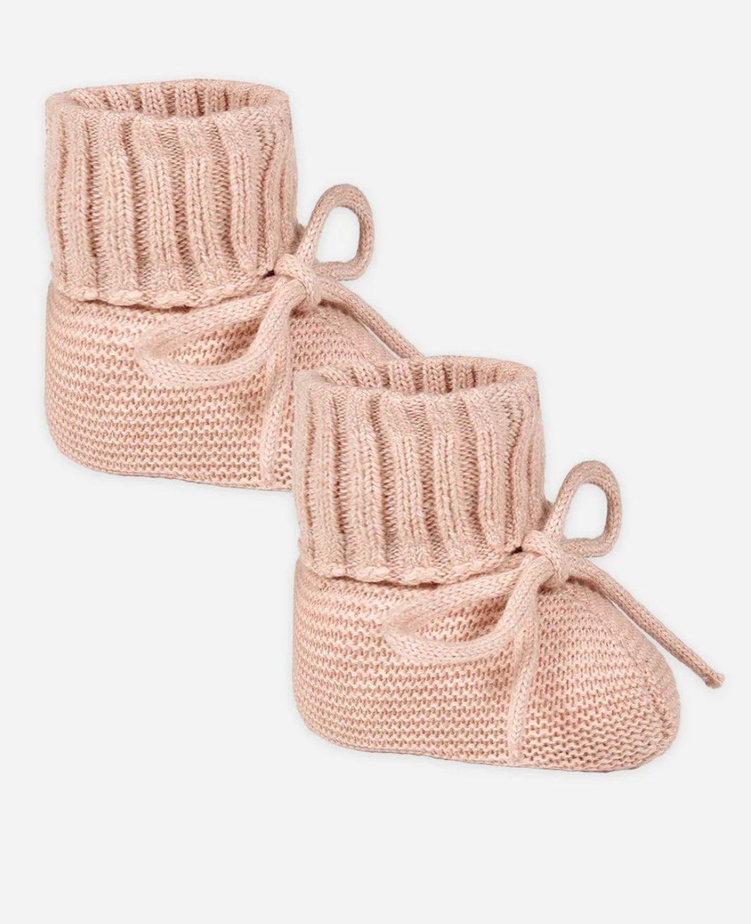Knit Booties || Heathered Natural