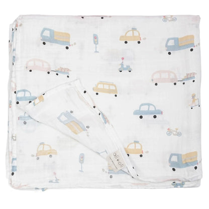 Bamboo Muslin Swaddle Baby Blanket