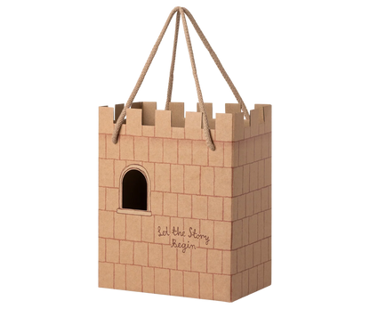 Paper bag, Castle - Rose