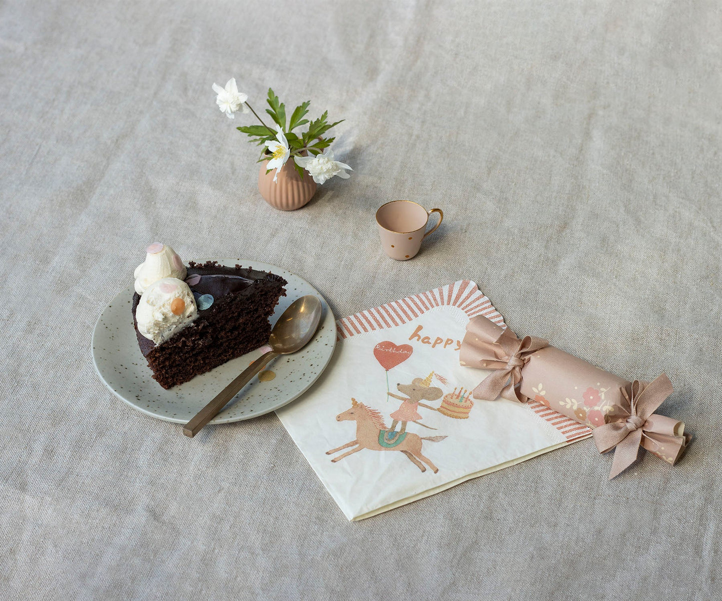 Napkin, Happy birthday - Unicorn (20 pcs)