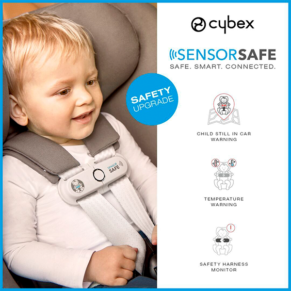 Cybex Cloud T SensorSafe Comfort Extend Reclining Infant Car Seat