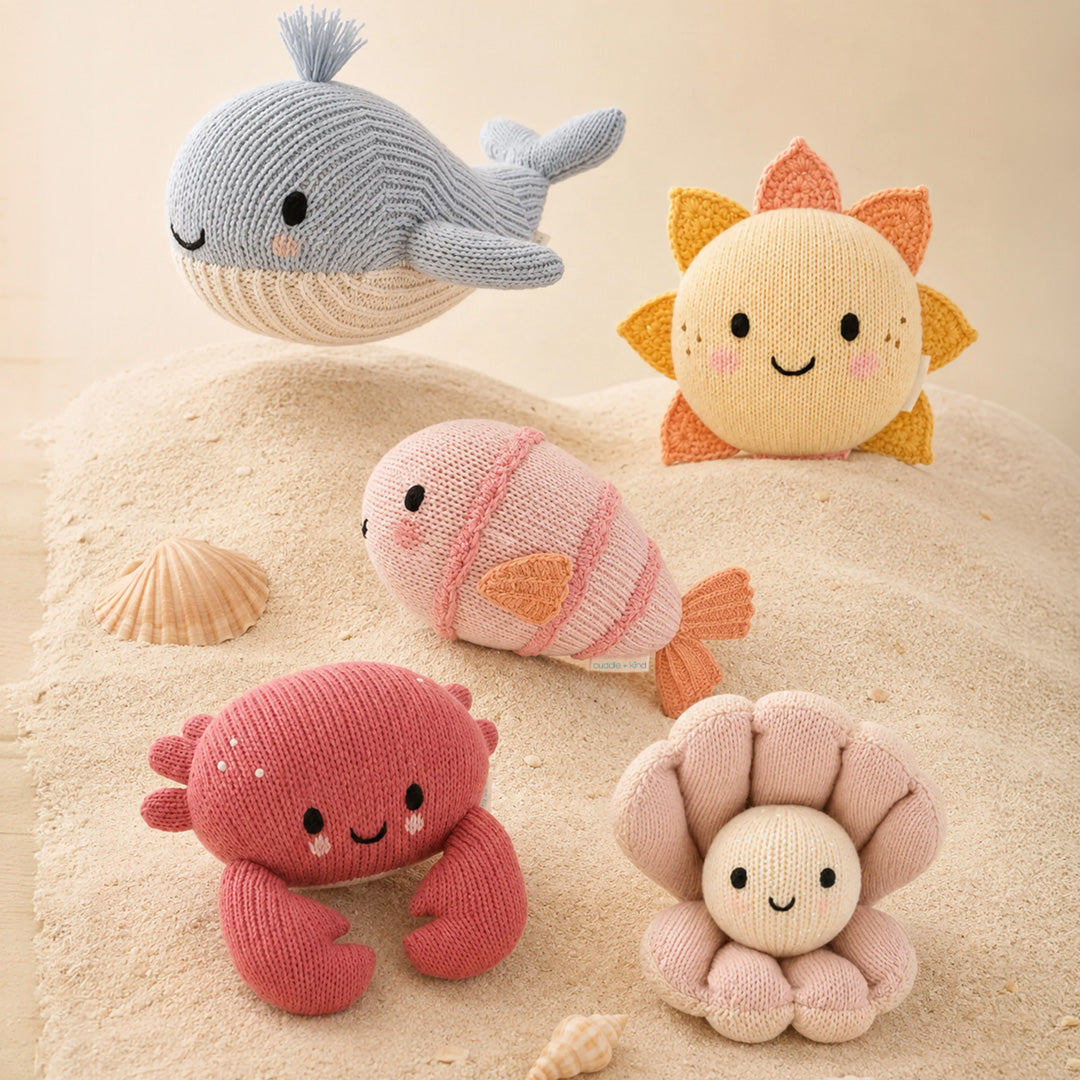 Cuddle & Kind Baby Crab Blush