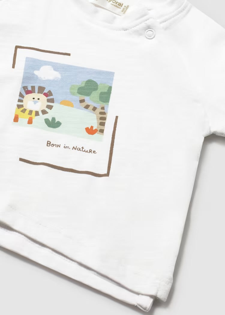 Newborn Boy 2-Pack Printed T-shirts 1074