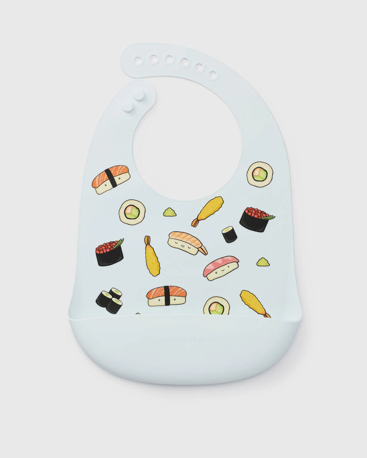 Loulou Lollipop Silicone Bib Printed