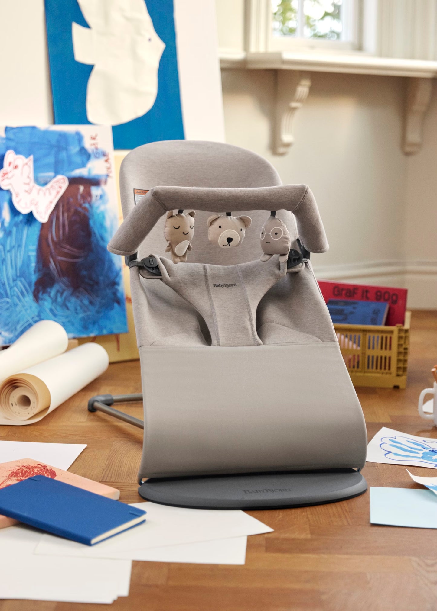 Toy for Baby Bouncer - Soft Friends
