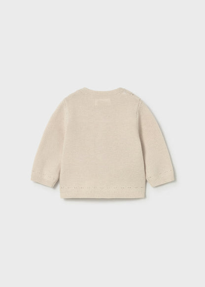 Newborn Tricot Knit Cardigan 1305