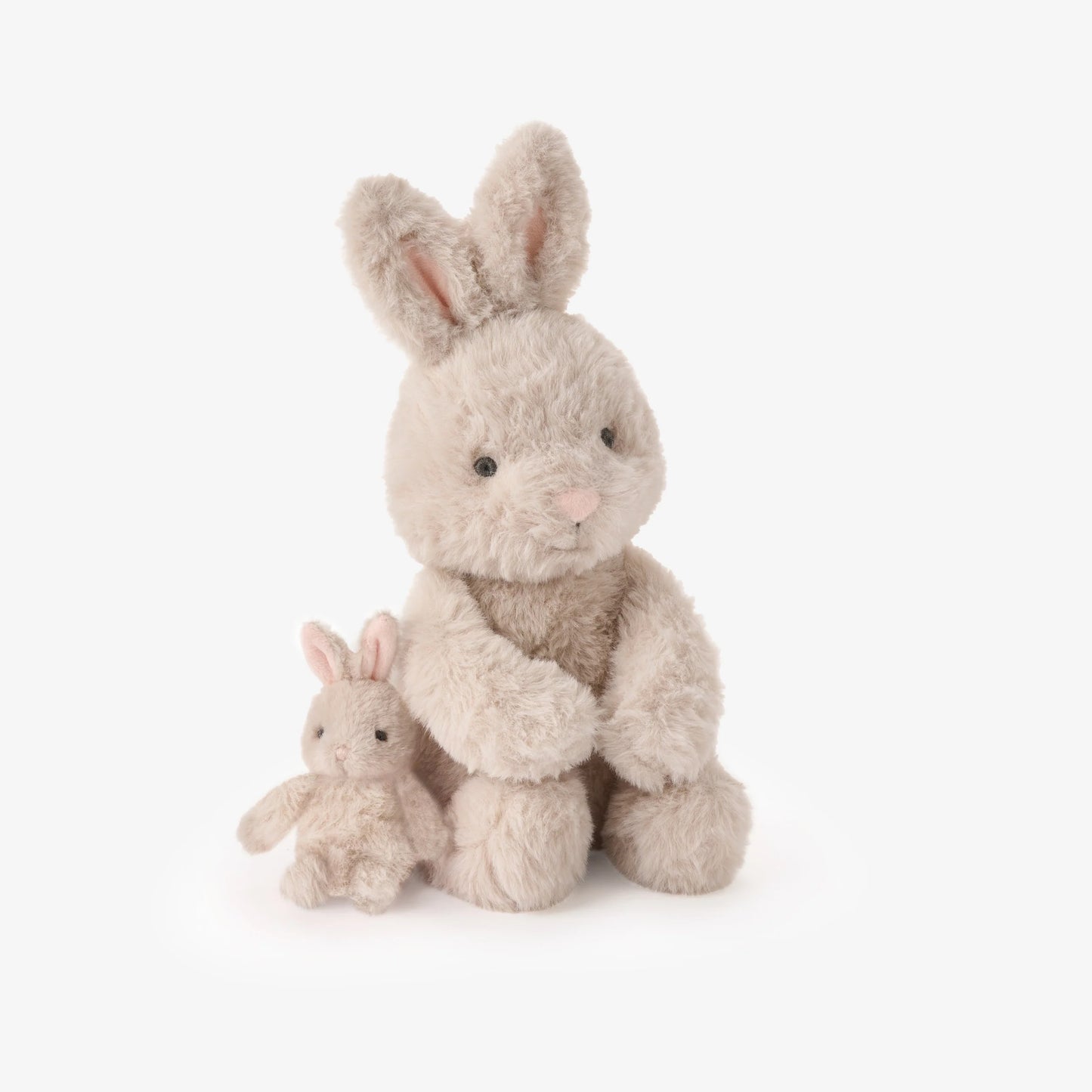 MAMA + BABY BUNNY PLUSH TOY SET