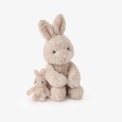 MAMA + BABY BUNNY PLUSH TOY SET