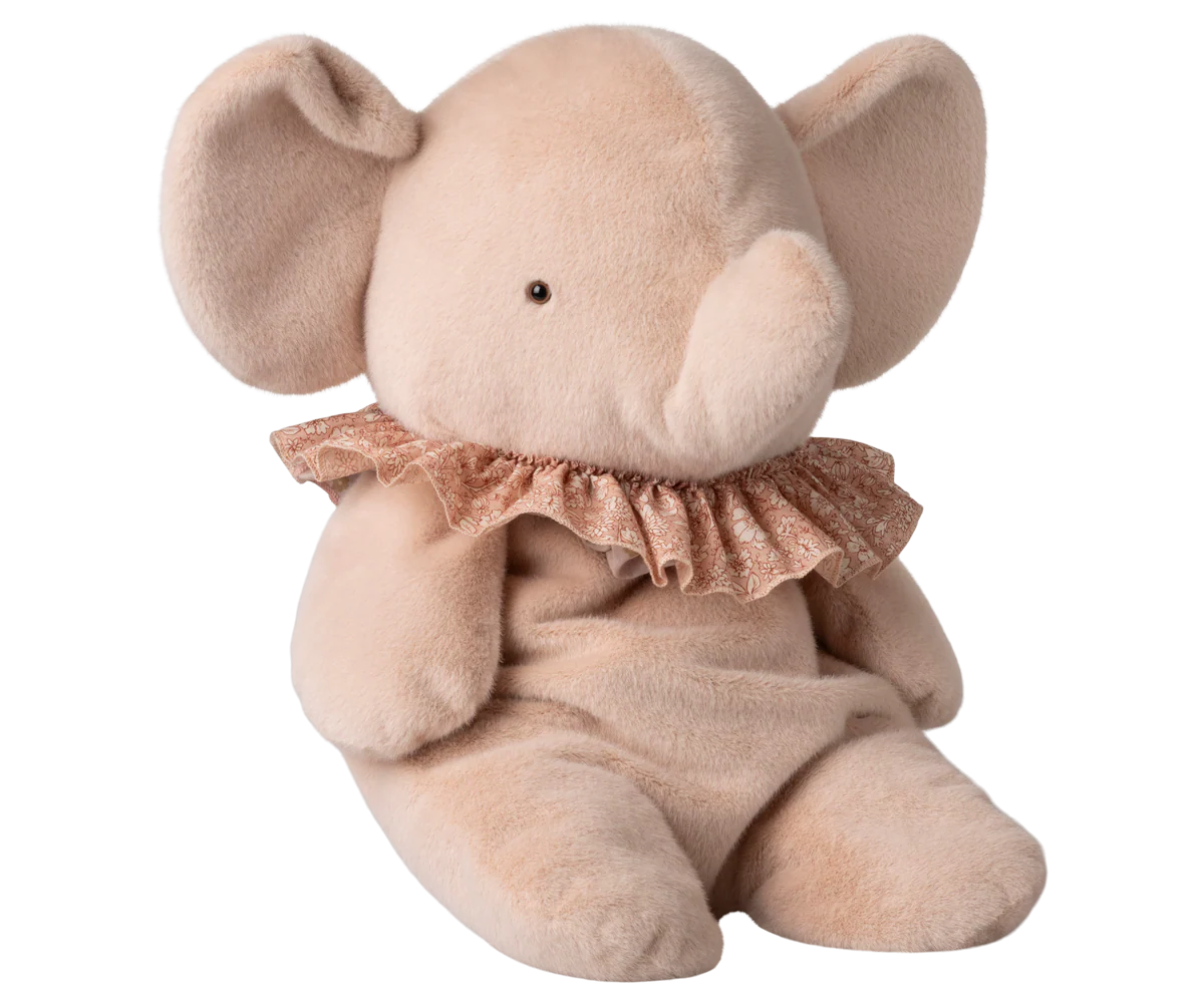 Maileg Elephant plush, Big -Powder