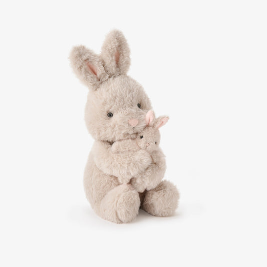 MAMA + BABY BUNNY PLUSH TOY SET