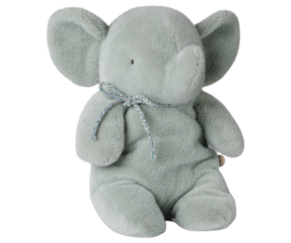 Elephant plush, Medium - soft mint