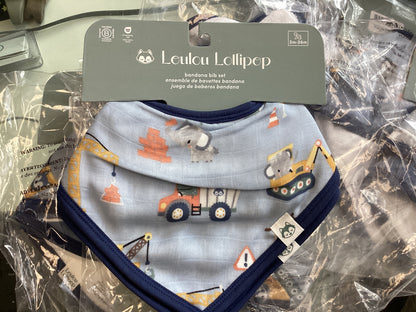 Loulou Lollipop Bandana Bib Set