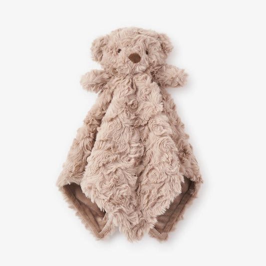 PLUSH BEAR BABY SECURITY BLANKET
