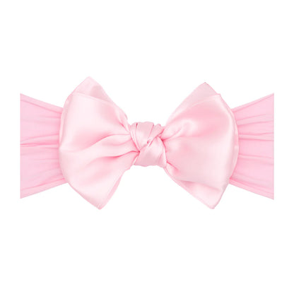 Baby Bling® - Satin FAB® soft nylon headband with satin bow