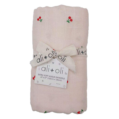 Bamboo Muslin Swaddle Baby Blanket