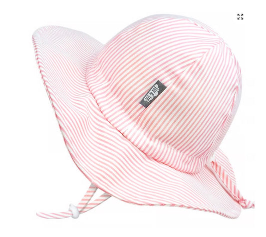 (Copy) Cotton Floppy Hat | Pink Stripes