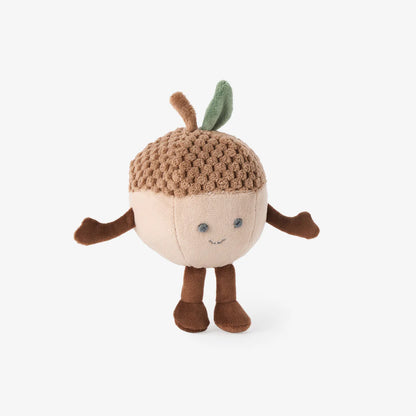 Acorn Plush Rattle