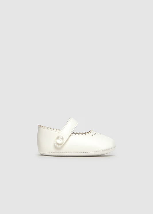 Newborn Girl Mary Janes 9092