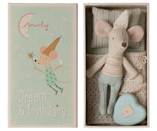 Tooth Fairy Mouse, Little Brother in Match Box