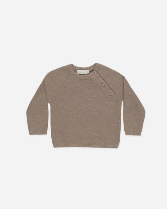Bailey Knit Sweater || Heathered Mocha