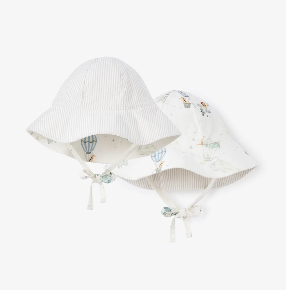 UP & AWAY/SEERSUCKER REVERSIBLE SUNHAT