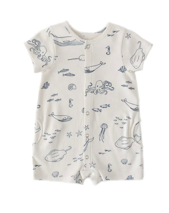 Short Sleeve Romper