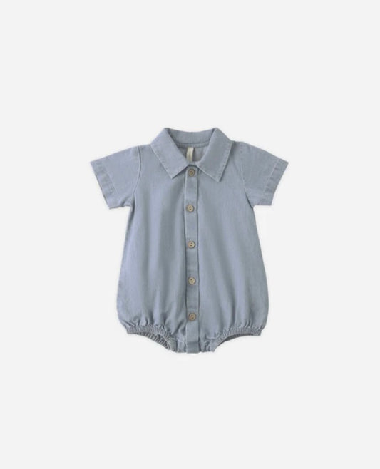 Matteo Romper Chambray
