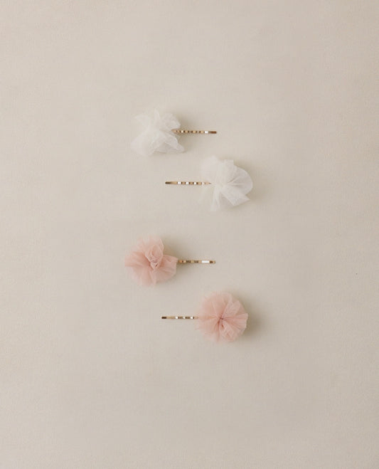 Pom Pom Pins/ Pearl, Pink