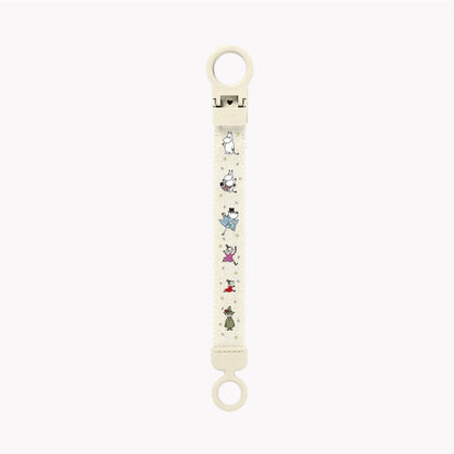 BIBS x Moomin Pacifier Clip Loop - Ivory