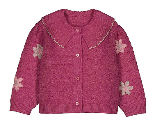 Mayoral Floral-embroidered Cardigan 2306